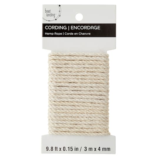 12 Pack: Hemp Rope Cording by Bead Landing™